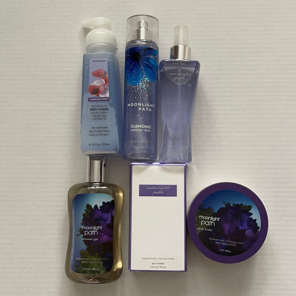 7 Piece Set Moonlight Path